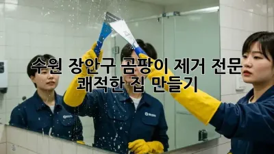 수원 장안구 곰팡이 제거 전문: 쾌적한 집 만들기